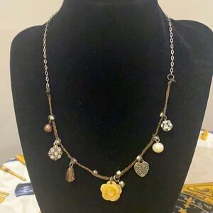 Aeropostale charm necklace.  